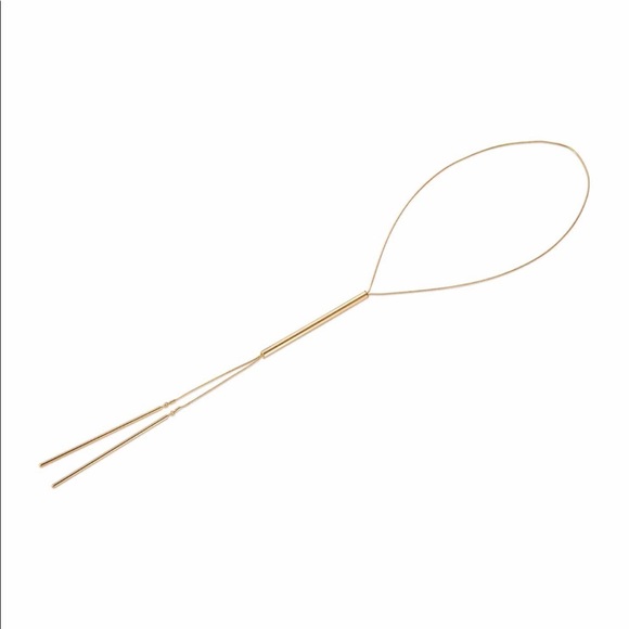 Jenny Bird Jewelry - Jenny Bird Forme Lariat 14k necklace NEW